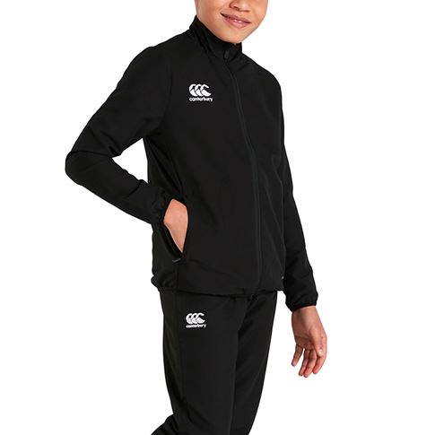Canterbury Club Track Jacket Black Youths - Model Canterbury Club Track Jacket Black Youths - Model