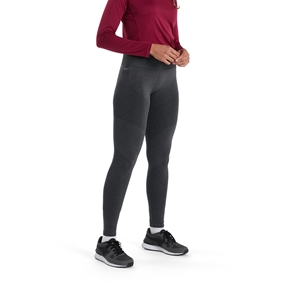 Canterbury Womens Seamless Leggings - Blackened Marl - Model 1