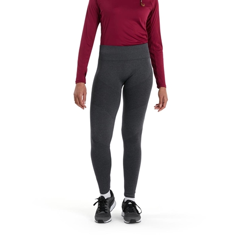 Canterbury Womens Seamless Leggings - Blackened Marl - Model 2