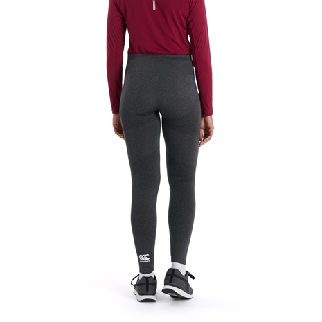 Canterbury Womens Seamless Leggings - Blackened Marl - Model 3