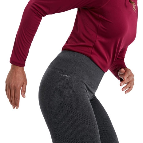Canterbury Womens Seamless Leggings - Blackened Marl - Mode 4
