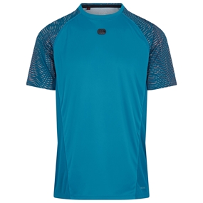Canterbury Mens Superlight Graphic Training Tee - Blue Coral - F