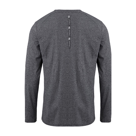 Canterbury Mens Vapodri Training Tee - Grey Marl Long Sleeve - B