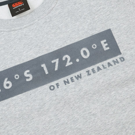 Canterbury Mens Oversize Sweater - Classic Marl - Detail 1