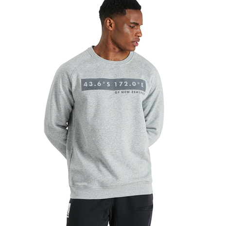 Canterbury Mens Oversize Sweater - Classic Marl - Model 1