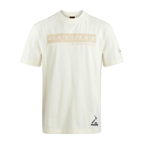 Canterbury Mens Oversize Tee - Antique White - Front