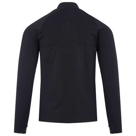 Canterbury Mens Seamless 1st Layer Top - Black - Back