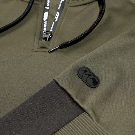 Canterbury Mens Pullover Training Hoodie - Forest Night - Logo