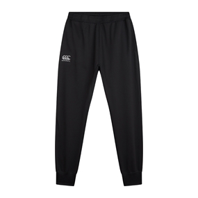 Canterbury Mens Lightweight Fleece Pants - Black and Gunmetal - 