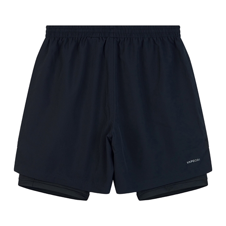 Canterbury Mens 2 in 1 Gym Shorts - Black - Back