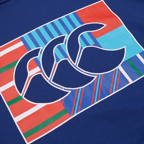 Canterbury Mens Pullover Hoodie - Blue Print - Uglies Logo