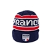 Adults France Rugby World Cup 2023 Beanie - Navy - Front  Adults France Rugby World Cup 2023 Beanie - Navy - Front