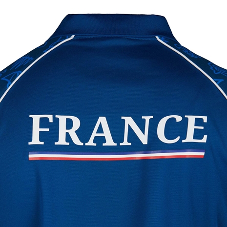 Mens France Rugby World Cup 2023 Polo - Navy - Top of the Back Mens France Rugby World Cup 2023 Polo - Navy - Top of the Back