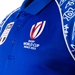 Mens Samoa Rugby World Cup 2023 Polo - Royal - Rwc Badge 