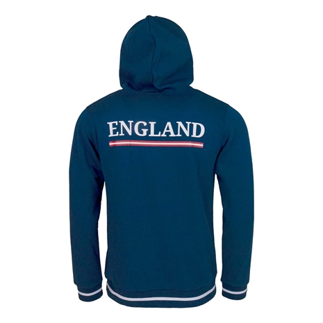 Mens England Rugby World Cup 2023 Hoodie - Navy - Back