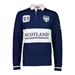 Mens Scotland Rugby World Cup 2023 Rugby Shirt -Navy Long Sleeve 