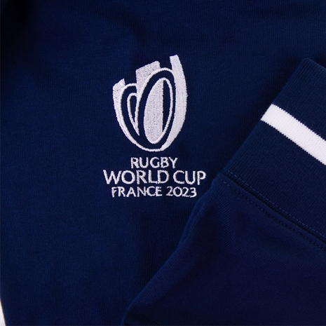 Mens Scotland Rugby World Cup 2023 Rugby Shirt -Navy Long Sleeve