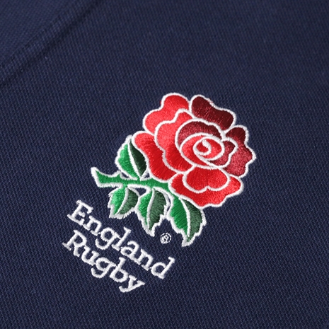 England X Rugby World Cup 2023 Womens Cotton Polo - Navy - Engla England X Rugby World Cup 2023 Womens Cotton Polo - Navy - Engla