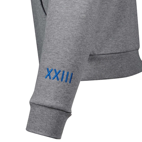 Womens Rugby World Cup 2023 Full Zip Hoodie - Grey - Sleeve Badg Womens Rugby World Cup 2023 Full Zip Hoodie - Grey - Sleeve Badg