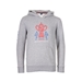 Kids Rugby World Cup 2023 Cup Hoodie - Grey - Front  Kids Rugby World Cup 2023 Cup Hoodie - Grey - Front