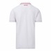England X Rugby World Cup 2023 Mens Cotton Polo - White - Back  England X Rugby World Cup 2023 Mens Cotton Polo - White - Back