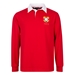 Tonga Mens Rugby Origins 1923 Rugby Shirt - Long Sleeve Red - Fr 