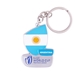 Rugby World Cup 2023 Argentina Flag Keyring - Front  Rugby World Cup 2023 Argentina Flag Keyring - Front