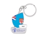 Rugby World Cup 2023 Fiji Flag Keyring - Front  Rugby World Cup 2023 Fiji Flag Keyring - Front