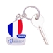 Rugby World Cup 2023 France Flag Keyring - With Keys  Rugby World Cup 2023 France Flag Keyring - With Keys