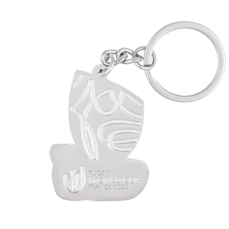 Rugby World Cup 2023 France Flag Keyring - Back Rugby World Cup 2023 France Flag Keyring - Back