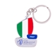 Rugby World Cup 2023 Italy Flag Keyring - Front  Rugby World Cup 2023 Italy Flag Keyring - Front
