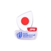 Rugby World Cup 2023 Japan Flag Pin Badge - Front  Rugby World Cup 2023 Japan Flag Pin Badge - Front