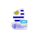Rugby World Cup 2023 Uruguay Flag Pin Badge - Front  Rugby World Cup 2023 Uruguay Flag Pin Badge - Front