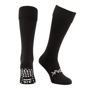 Atak Shox Non Slip Full Leg Socks Black - Front