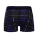 Bawbags Scottish Mens 3 Pack Boxer Shorts - Navy - Tartan Back 