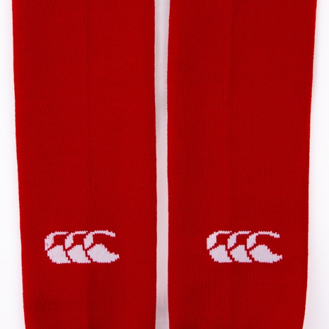 Canterbury Playing Socks Red - Logos