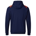 Saracens Mens Training Pullover Hoodie - Navy 2023 - Back 