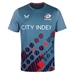 Saracens Mens Training Tee - Blue 2023 - Front 