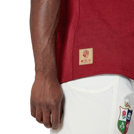 British and Irish Lions Adults Rugby Shirt Red - Model Hem British and Irish Lions Adults Rugby Shirt Red - Model Hem
