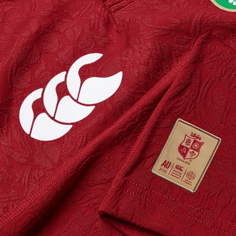 British and Irish Lions Adults Rugby Shirt Red - Official British and Irish Lions Adults Rugby Shirt Red - Official