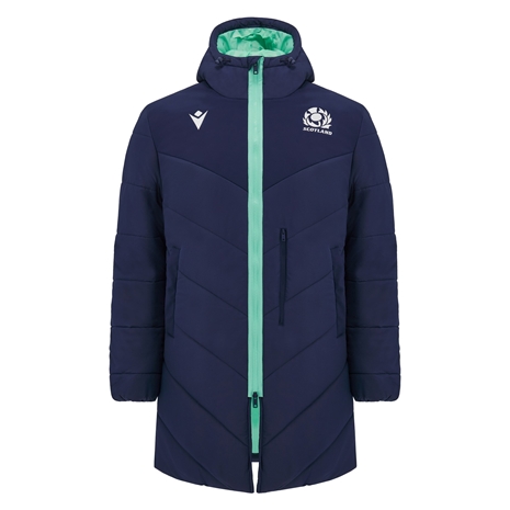 Scotland Mens Padded Jacket - 2025 - Front Scotland Mens Padded Jacket - 2025 - Front