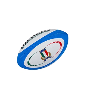 Gilbert Italy Replica Midi Rugby Ball - Front