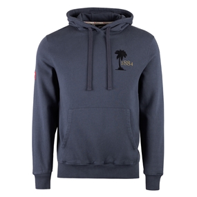 R1823 Fiji 1884 Hoodie - Petrol Blue