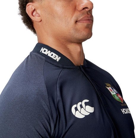 British and Irish Lions Mens Polo Navy - Model Canterbury