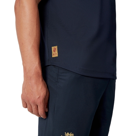 British and Irish Lions Mens Polo Navy - Model Logo