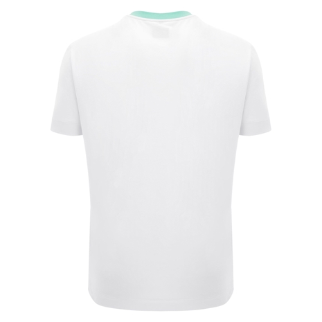 Scotland Mens Travel Cotton T-Shirt - White - Short Sleeve 2025 - Back