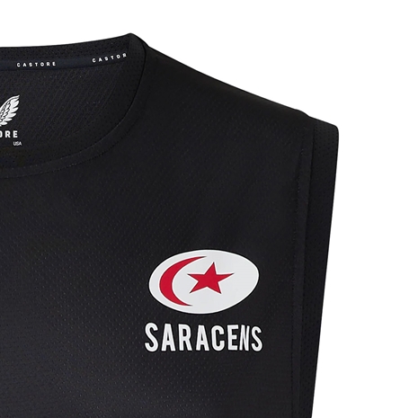 Saracens Mens Training Vest 24/25 - Logo