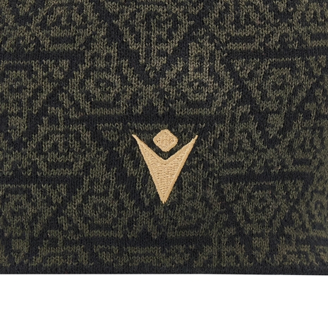 Wales Adults Knitted Skull Beanie - Black 2025 - Macron