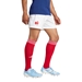 France Mens Home Shorts White 24/25 - Model Walking  France Mens Home Shorts White 24/25 - Model Walking