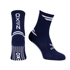 OXEN Adults Grip Socks - Navy/White